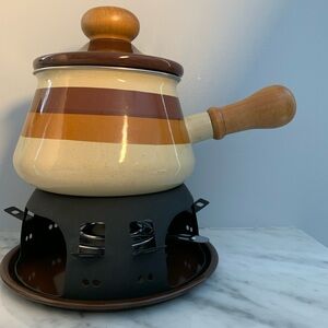 Retro Fondue set